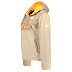 Geographical Norway Techic Fz Beige Db Lady 056 Women's Fleece (WZ6660F/GN-Beige) Geographical Norway