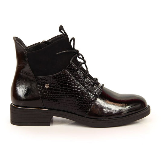 Lacquered boots Vinceza W JAN135 black Footwear/Outdoor/Vinceza Your Sports Performance