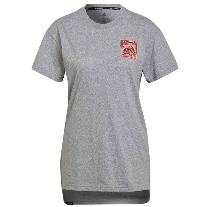 T-shirt adidas TX Pat Mou TE W H50943 Clothing/Outdoor/T-shirts with short sleeves Adidas