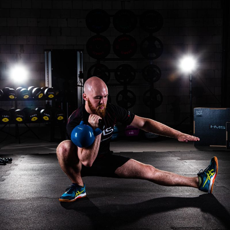 Kettlebell cast iron Blue HMS KNV16 16kg