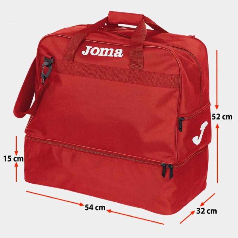 BAG TRAINING III RED -BIG- Accessories/Bags/Joma/With a double bottom Your Sports Performance