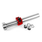 Olympic bar 120cm with clamps lock jaw blac GOL160
