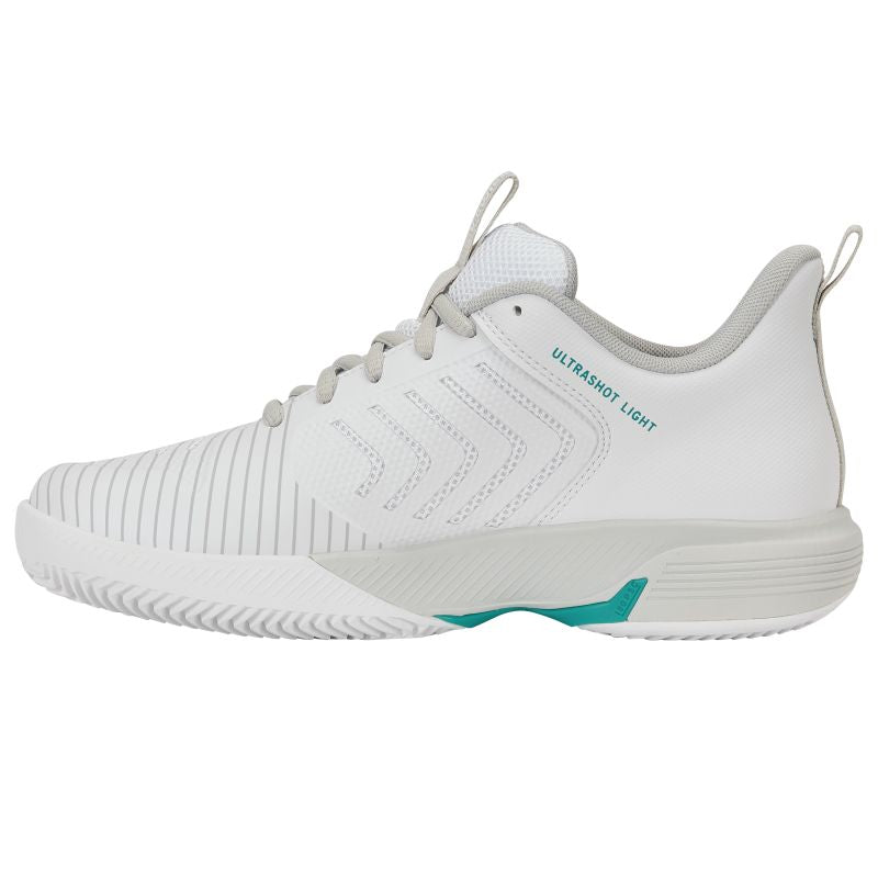 K-Swiss ULTRASHOT LIGHT CLAY WHITE/DAWN BLUE/BALTIC-M (94742-177-M)