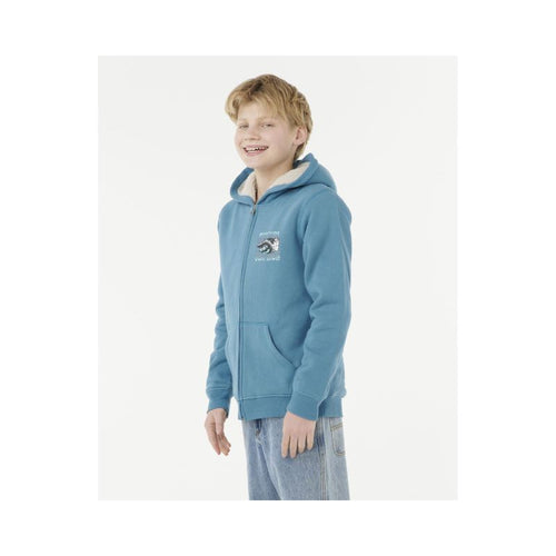 RIP CURL HAZE & TUBE LINED Z/T HOOD-BOY sweatshirt, blue