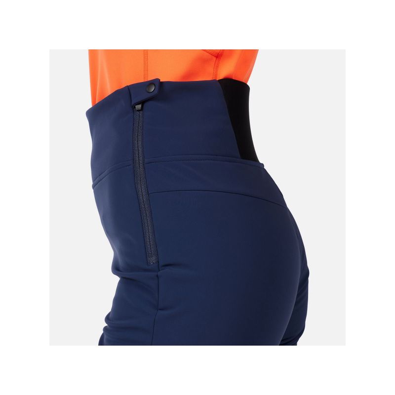 ROSSIGNOL W Ski Softshell Pant Women's Ski Pants Navy Blue