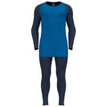 Odlo ACTIVE WARM ECO Special Men’s Thermal Underwear Set, Navy Blue