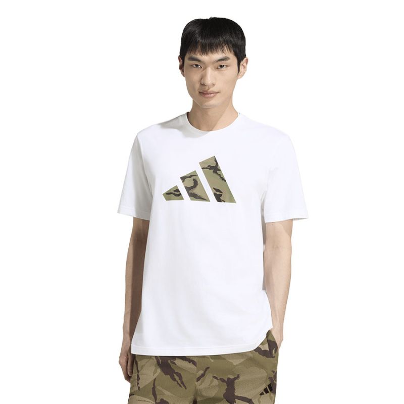 Adidas Camo Three Bar Logo Graphic T-Shirt KT1687