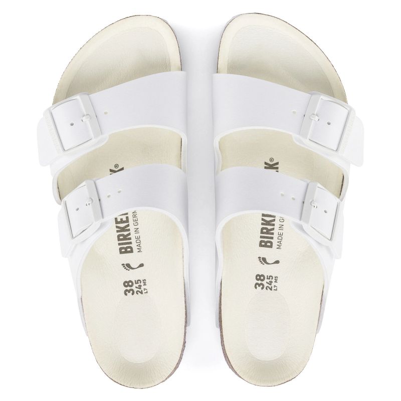 Birkenstock Arizona Birko-Flor Regular Women's/Men's Flip-Flops for Wide Feet for Summer White (1019061) Footwear/Lifestyle/Birkenstock/Klapki/chodaki Birkenstock