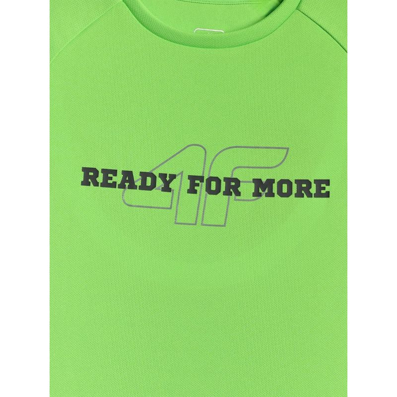 Boy's quick-drying sports T-shirt 4F 4FJRSS26TFTSM2391-45S 4f