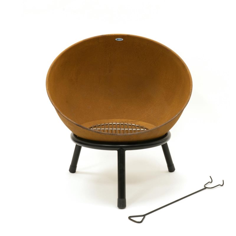 HEAT KAPPA GARDEN FIRE PIT Ø60 RUST In preparation Your Sports Performance