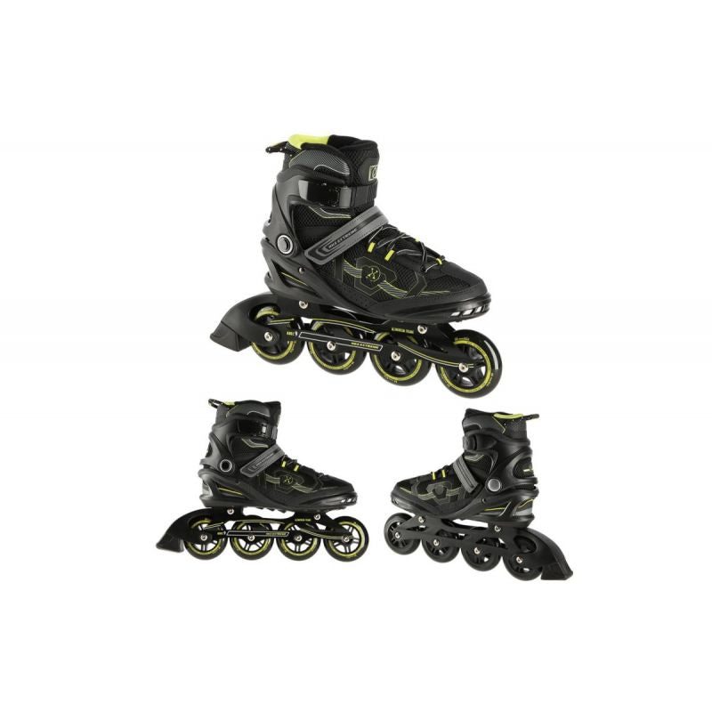 NILS EXTREME NA9157 ROLLER SKATES BLACK AND GOLD SIZE 39 Import z Action/Skating/Rolki, wrotki Your Sports Performance