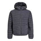 Jack&amp;Jones Jjestate Packable Puffer Hood Noos M 12256983ASPHALT Clothing/Outdoor/Jack & Jones Your Sports Performance