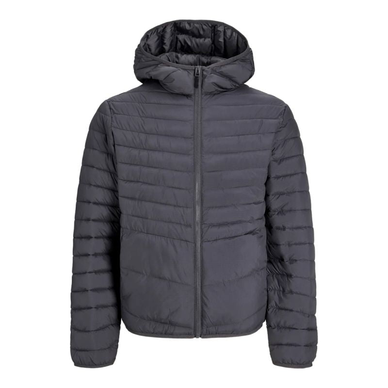 Jack&amp;Jones Jjestate Packable Puffer Hood Noos M 12256983ASPHALT Clothing/Outdoor/Jack & Jones Your Sports Performance