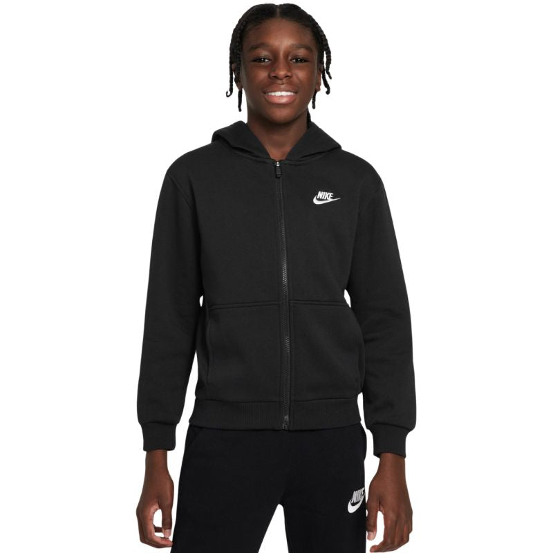 Nike Sportswear Club Fleece Kids' Sweatshirt Black FD3004 010