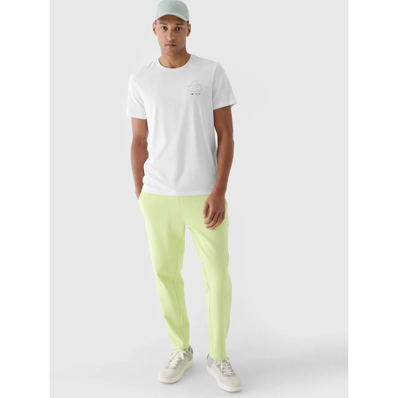 Men's regular printed T-shirt 4F 4FRAW24TTSHM2302-10S *Kategoria tymczasowa Your Sports Performance