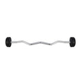 Rubber-coated fixed barbell/bar, curved, 25 kg HMS GSL25 In preparation Your Sports Performance