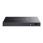 TP-Link Omada SG3452XMPP Network Link Managed L2+ Gigabit Ethernet (10/100/1000) PoE Support 1U Black Komunikacja i łączność/Switch-e Your Sports Performance
