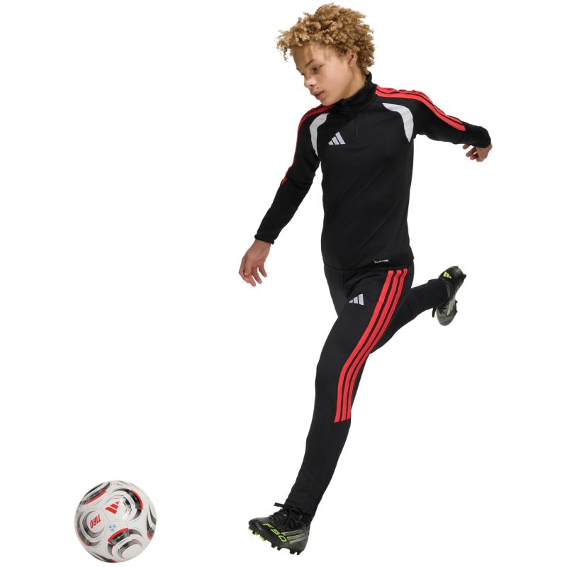 adidas Tiro 26 League kids' pants black and red JY9677 Clothing Your Sports Performance