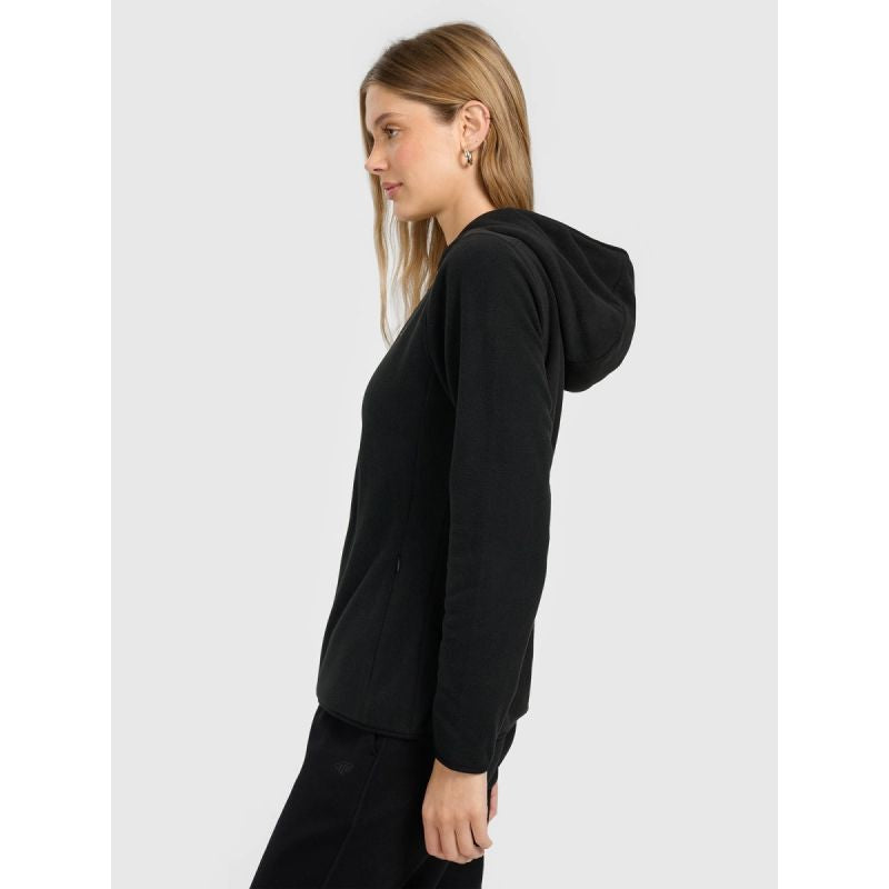 Women's slim fleece with hood 4F 4FRAW25TFLEF495-20S 4f