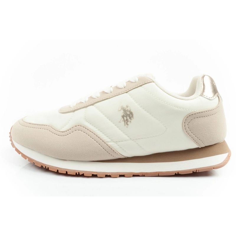 US Polo Assn sports shoes sneakers women's fashionable comfortable ecru Your Sports Performance