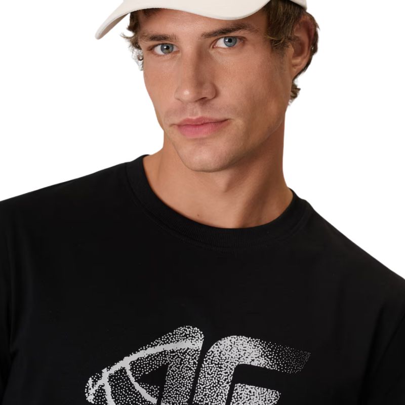 Men’s T-Shirt 4F M3558 Deep Black 4FWAW26TTSHM3558 20S