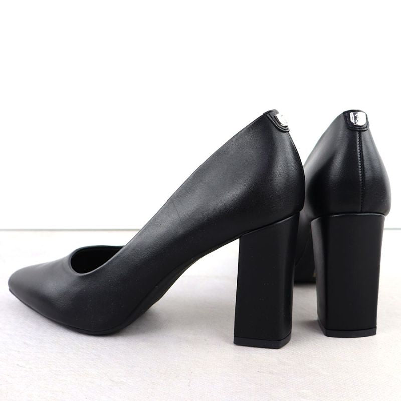Black pumps with pointed toe, black Sergio Leone PB216 Footwear Your Sports Performance