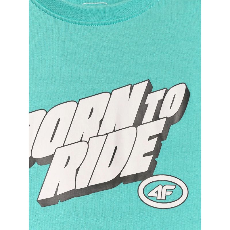 Boy's cotton T-shirt 4F 4FJRSS26TTSHM4174-047S
