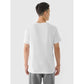 Men's regular printed T-shirt 4F 4FRAW24TTSHM2299-10S *Kategoria tymczasowa Your Sports Performance