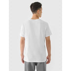 Men's regular printed T-shirt 4F 4FRAW24TTSHM2299-10S *Kategoria tymczasowa Your Sports Performance