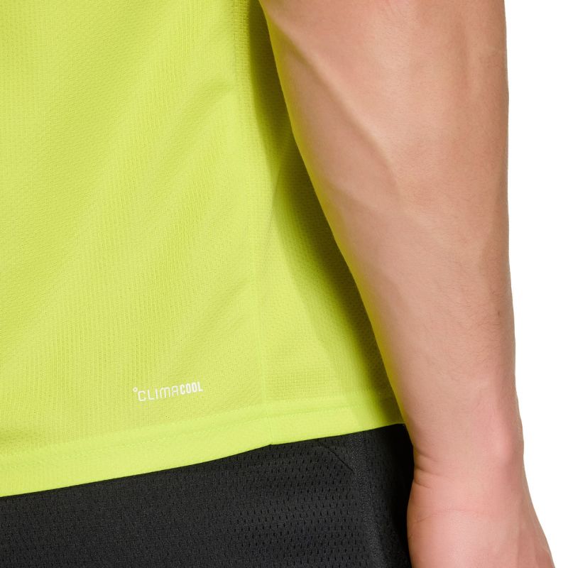 Men's adidas Workout Essentials Base T-shirt lime green KD5472