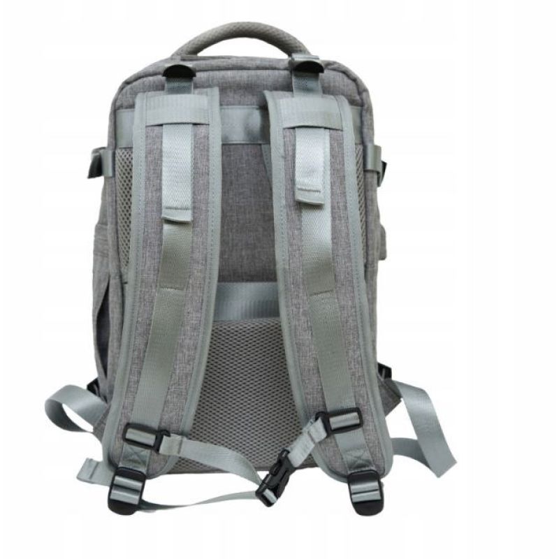 NOVEEN CTB410 Gray Cabin Travel Backpack 40x20x25 Bagaż/Plecaki Your Sports Performance