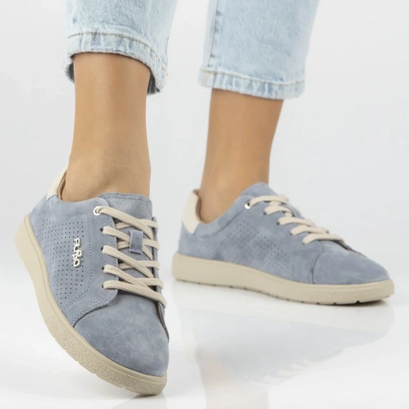 Women's blue leather shoes Filippo DP6738 Filippo