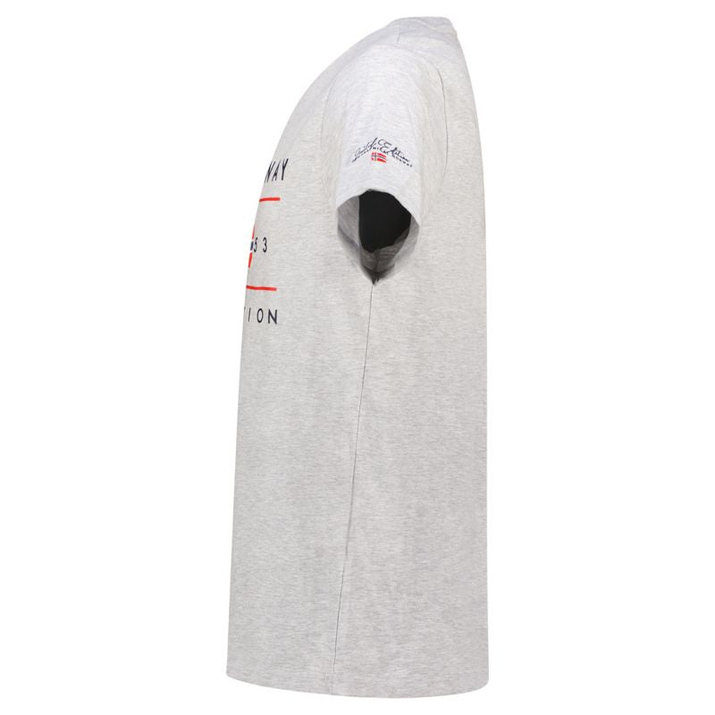 Geographical Norway Jezolo DB 254 M T-shirt SY9738H/GN-Blended Gray Clothing/Lifestyle/T-shirts/ Geographical Norway Your Sports Performance