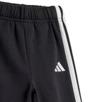 adidas Essentials Joggers 3 Stripes Fleece Hoodie Tracksuit for Kids Black JD6484 Clothing Your Sports Performance