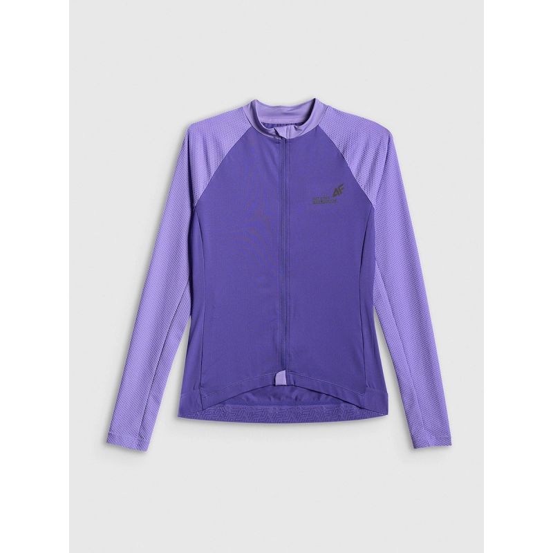 Women's cycling longsleeve with UPF50+ filter 4F 4FRSS26TFLOF650-51S