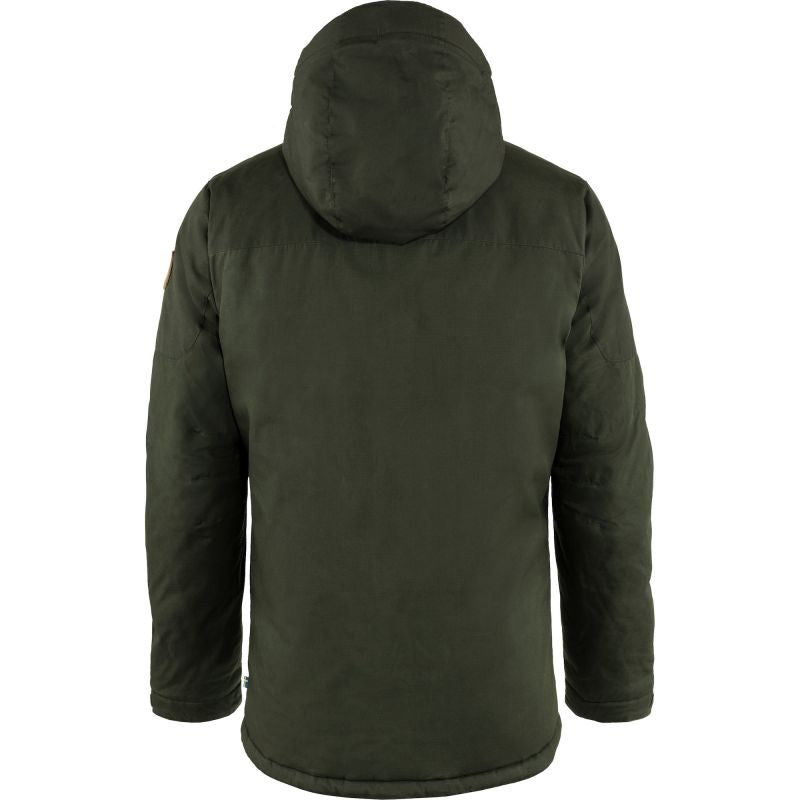 Fjällräven Skogsö Padded Jacket M men's winter jacket with hood, insulated, green (F82279-662) In preparation Your Sports Performance
