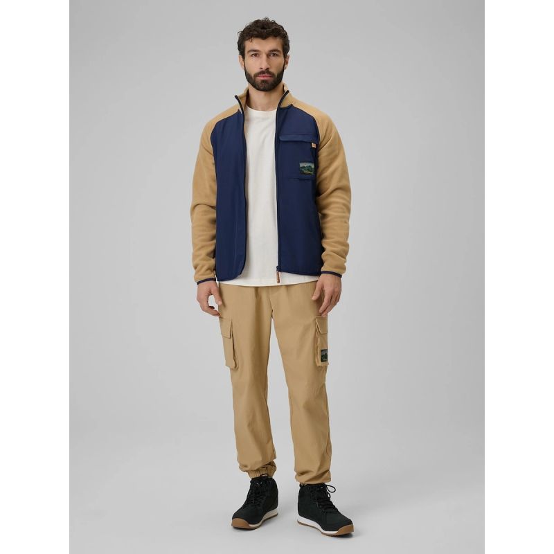 Regular fleece with stand-up collar men's 4F 4FRAW25TFLEM446-83S