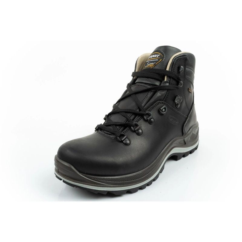 Grisport men's trekking shoes Nero dakar leather SPO-TEX, WIN THERM To be categorized Your Sports Performance