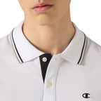 Champion men's polo shirt white 220897 WW006