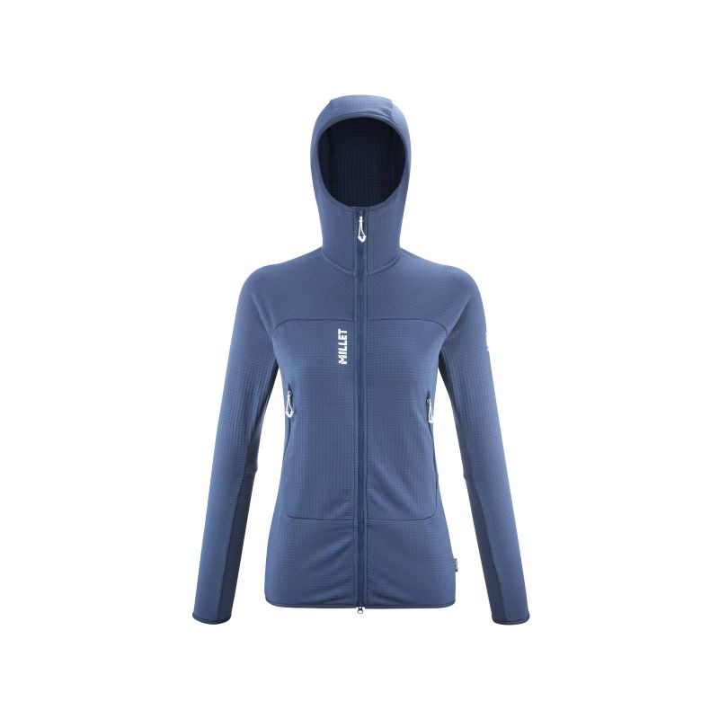 MILLET W Fusion Grid Hoodie Jacket Navy Blue Import z PMSport Your Sports Performance