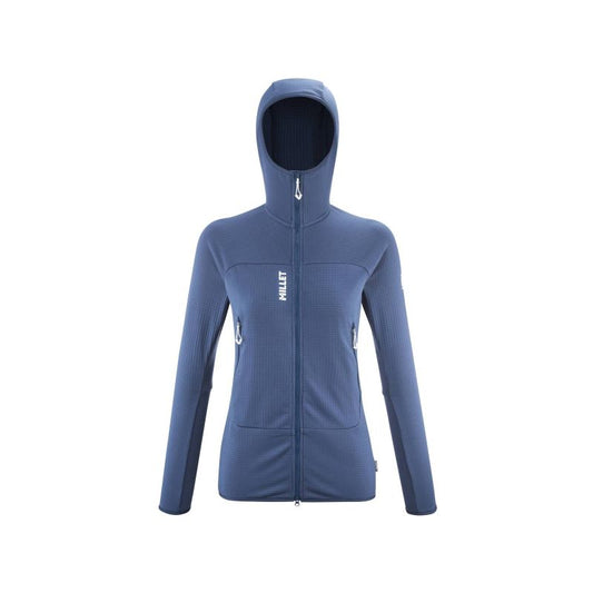 MILLET W Fusion Grid Hoodie Jacket Navy Blue Import z PMSport Your Sports Performance