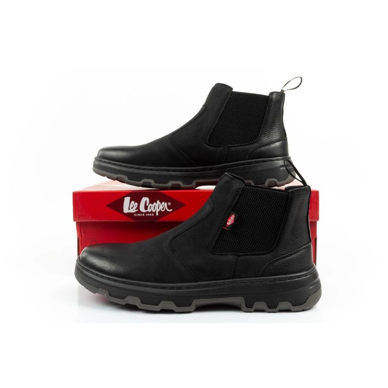 Lee Cooper men's shoes Chelsea boots elegant leather ankle boots Lee Cooper