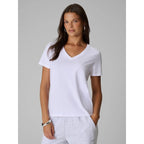 Women's regular plain T-shirt 4F 4FRMM00TTSHF3618-10S