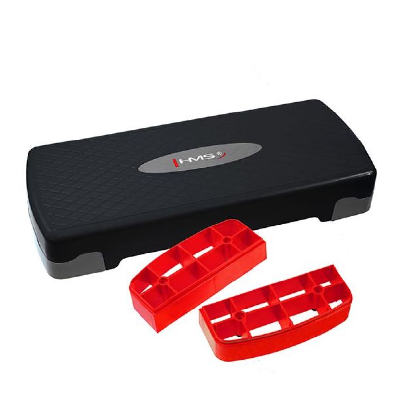 Step for aerobics HMS AS003 black / gray / red Accessories/Training equipment/Stepy Your Sports Performance