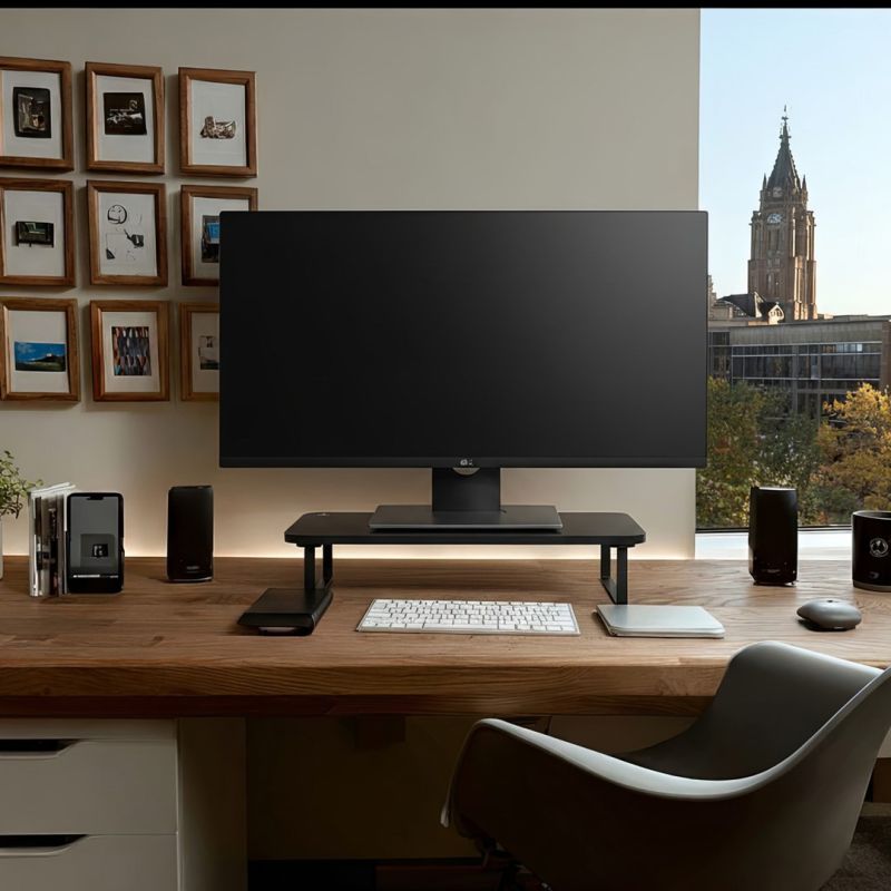 MACLEAN MONITOR/LAPTOP STAND, MAX. 20KG, (500X260X122MM), MC-933 MC-933 In preparation Your Sports Performance