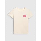 Women's regular printed T-shirt 4F 4FRSS25TTSHF2693-11S *Kategoria tymczasowa Your Sports Performance