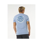 RIP CURL Wettie Passage Icon Tee Blue