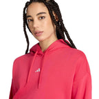 adidas Essentials Small Logo Feel Cozy Women's Sweatshirt Pink KF8401