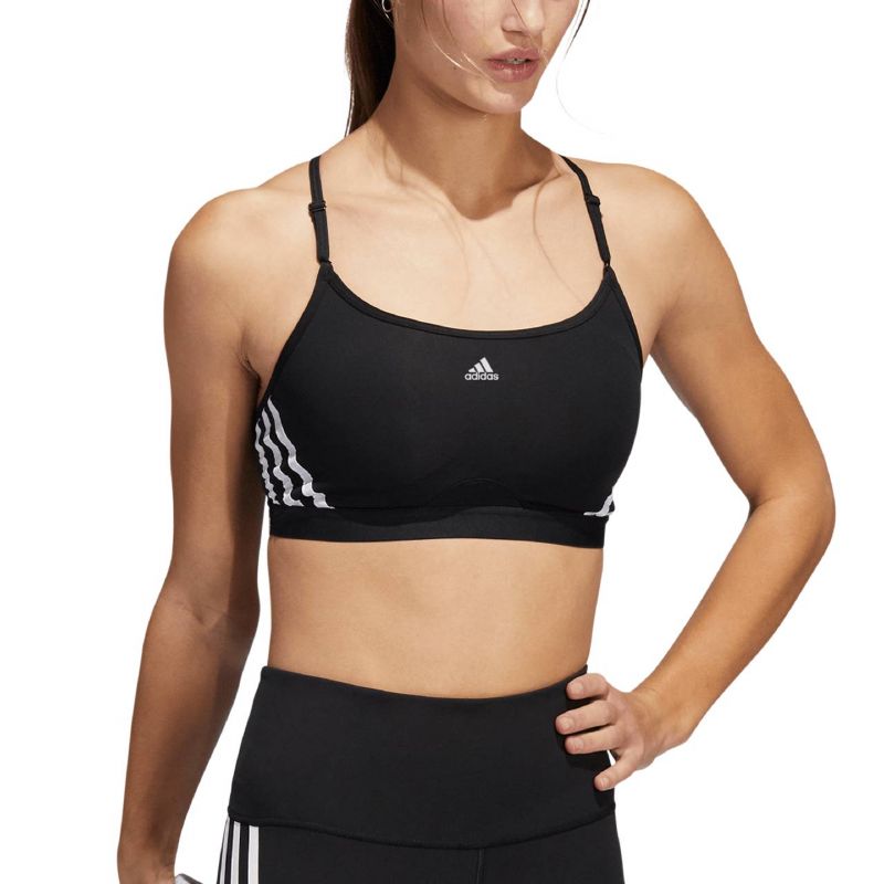 adidas Aeroreact Training Light-Support 3-Stripes Bra W HC7862 sports bra Clothing/Running Adidas