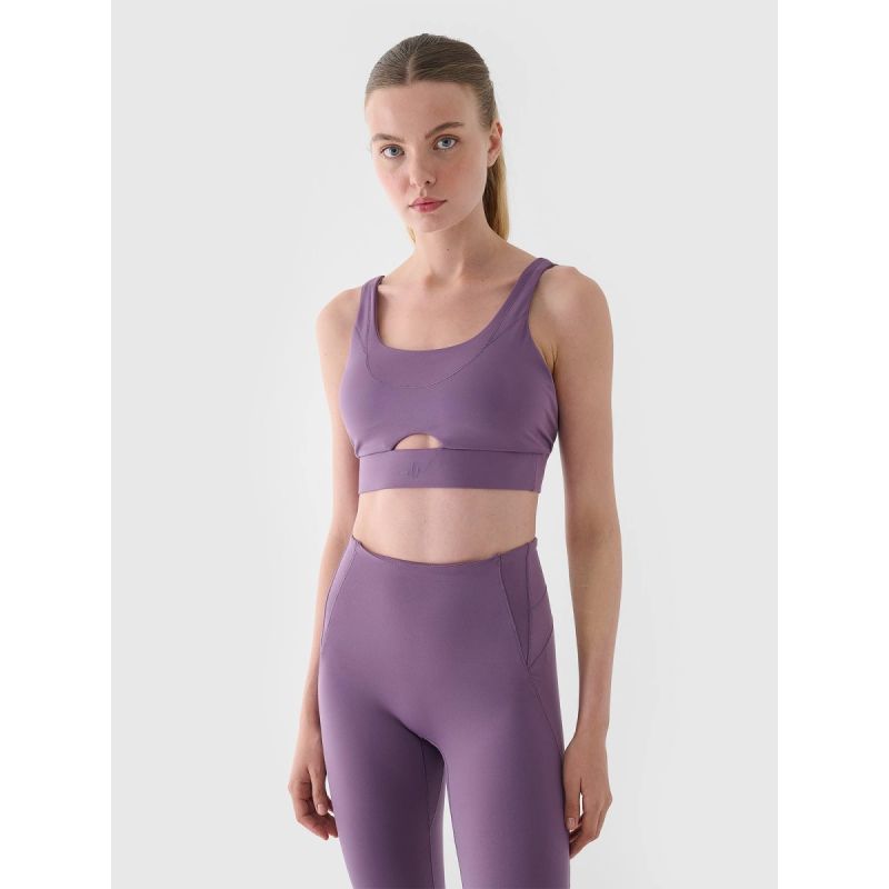 4F 4FWAW24USBAF144-50S Low Support Yoga and Pilates Bra *Kategoria tymczasowa Your Sports Performance